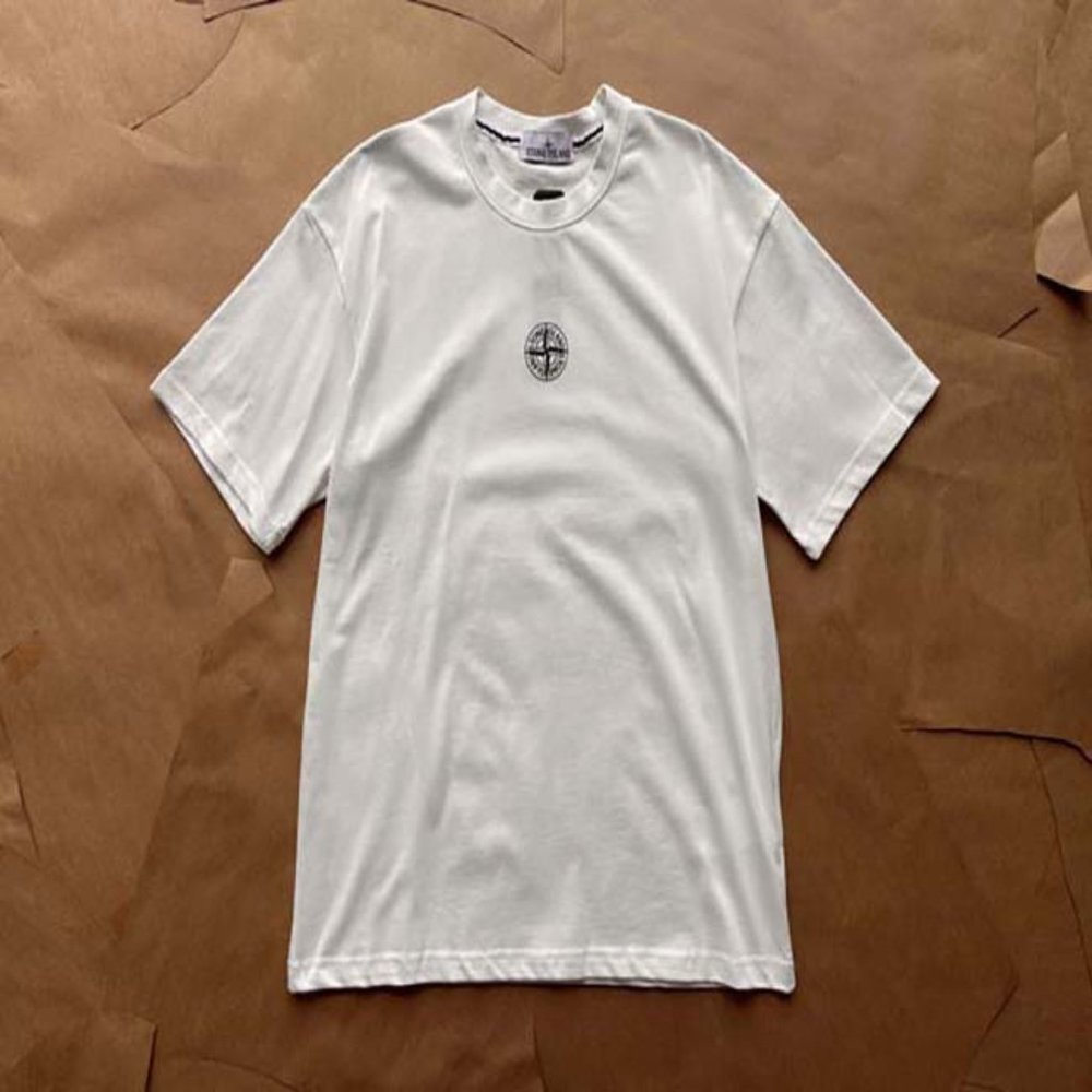 Stone Island Cotton Solar Eclipse Three Print T-Shirt